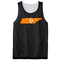 Tennessee Orange Tristar Flag State Mesh Reversible Basketball Jersey Tank