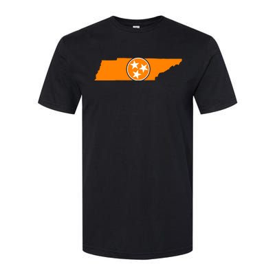 Tennessee Orange Tristar Flag State Softstyle® CVC T-Shirt