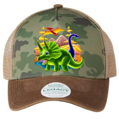 Triceratops & Others Legacy Tie Dye Trucker Hat