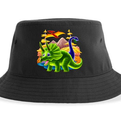 Triceratops & Others Sustainable Bucket Hat