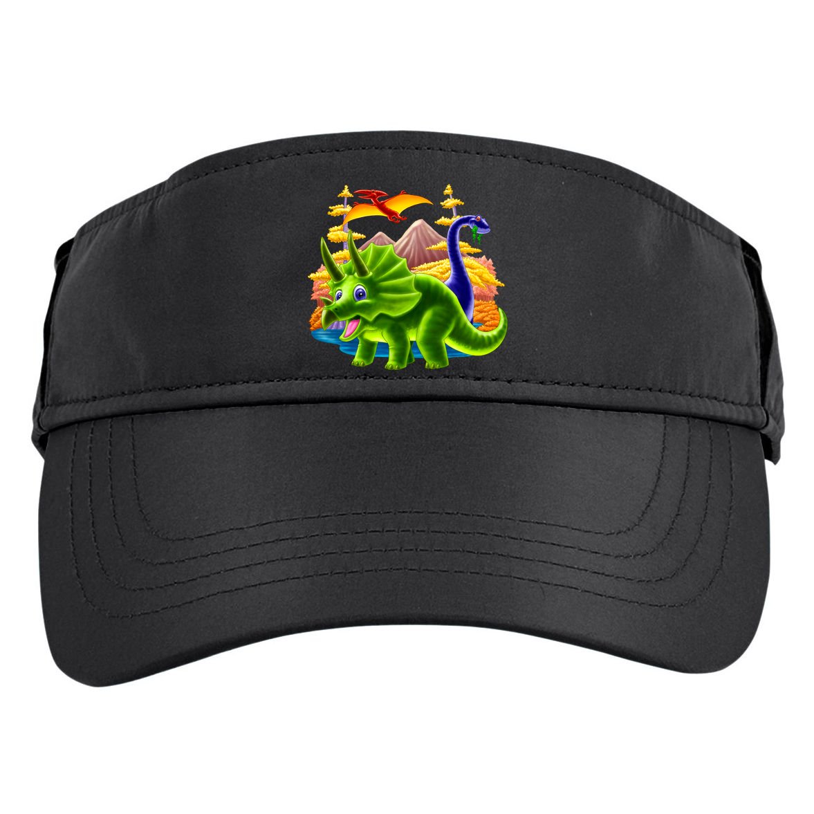 Triceratops & Others Adult Drive Performance Visor