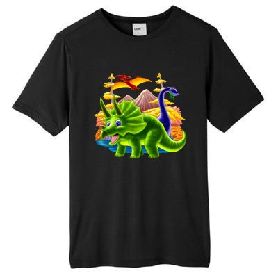 Triceratops & Others Tall Fusion ChromaSoft Performance T-Shirt