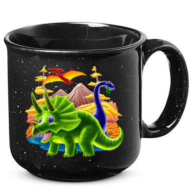 Triceratops & Others 15oz Campfire Ceramic Mug