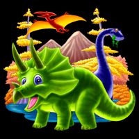 Triceratops & Others Drawstring Bag