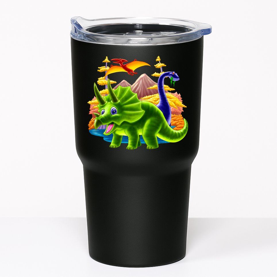 Triceratops & Others Tumbler
