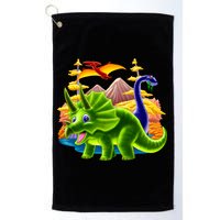Triceratops & Others Golf Towel