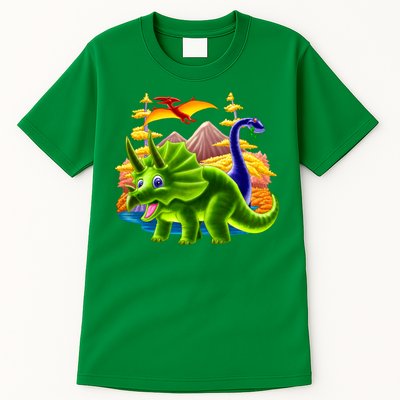 Triceratops & Others Tall T-Shirt