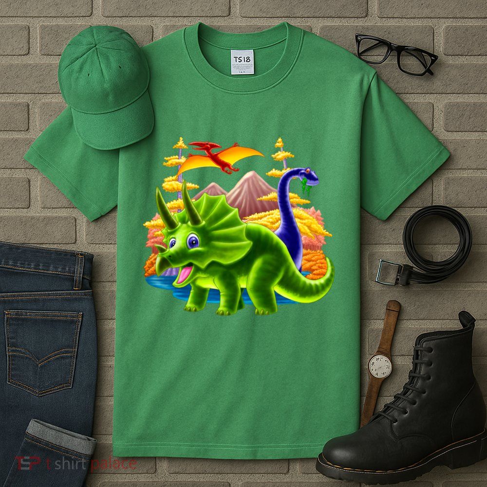 Triceratops & Others Tall T-Shirt