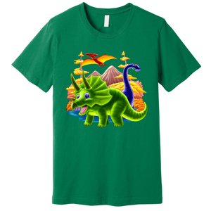 Triceratops & Others Premium T-Shirt