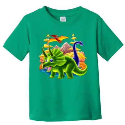 Triceratops & Others Toddler T-Shirt
