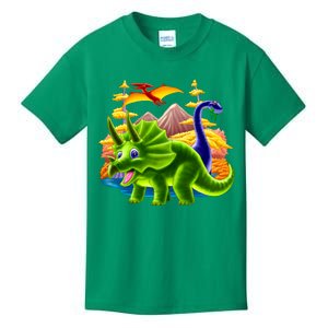 Triceratops & Others Kids T-Shirt