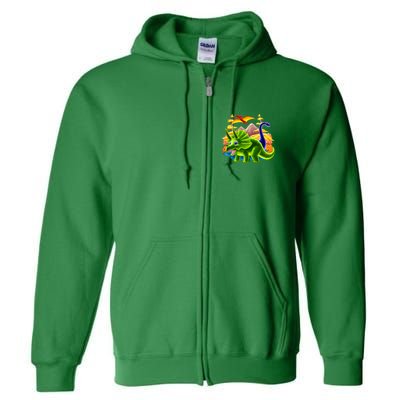 Triceratops & Others Full Zip Hoodie