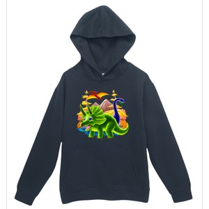 Triceratops & Others Urban Pullover Hoodie