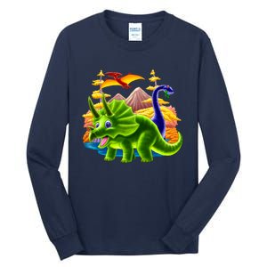 Triceratops & Others Tall Long Sleeve T-Shirt