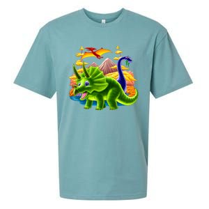 Triceratops & Others Sueded Cloud Jersey T-Shirt