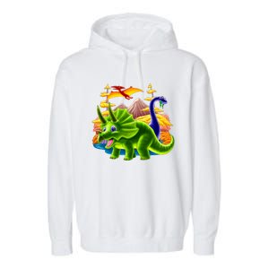 Triceratops & Others Garment-Dyed Fleece Hoodie