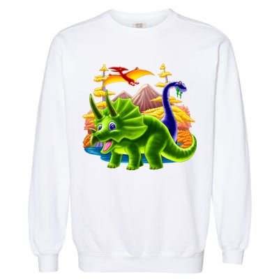 Triceratops & Others Garment-Dyed Sweatshirt