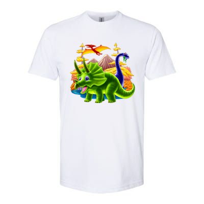 Triceratops & Others Softstyle® CVC T-Shirt