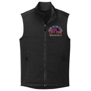 Trick Or Treating Indianapolis Meaningful Gift Spooky Halloween Gift Collective Smooth Fleece Vest