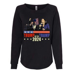 Trump Or The Tramp 2024 Vote For Trump Trump Vance 2024 Womens California Wash Sweatshirt