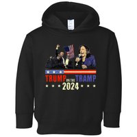 Trump Or The Tramp 2024 Vote For Trump Trump Vance 2024 Toddler Hoodie