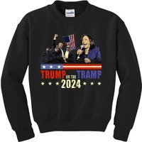 Trump Or The Tramp 2024 Vote For Trump Trump Vance 2024 Kids Sweatshirt