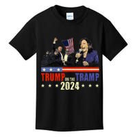 Trump Or The Tramp 2024 Vote For Trump Trump Vance 2024 Kids T-Shirt