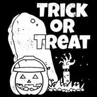 Trick Or Treat Halloween Spooky Graveyard Impact Tech Backpack