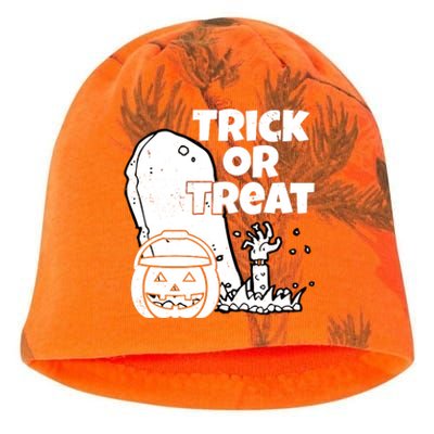 Trick Or Treat Halloween Spooky Graveyard Kati - Camo Knit Beanie