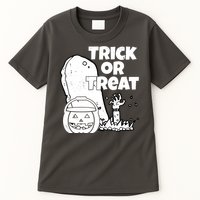 Trick Or Treat Halloween Spooky Graveyard Tall T-Shirt