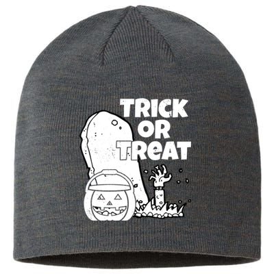 Trick Or Treat Halloween Spooky Graveyard Sustainable Beanie