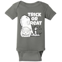 Trick Or Treat Halloween Spooky Graveyard Baby Bodysuit