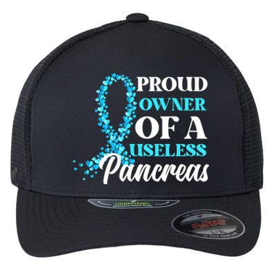 T1D Owner Type 1 Diabetes Awareness Gift Flexfit Unipanel Trucker Cap