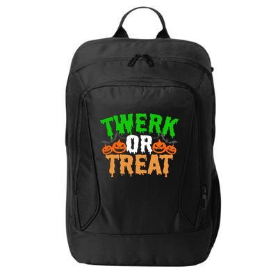 Twerk Or Treat Funny Halloween Trick Or Treat City Backpack