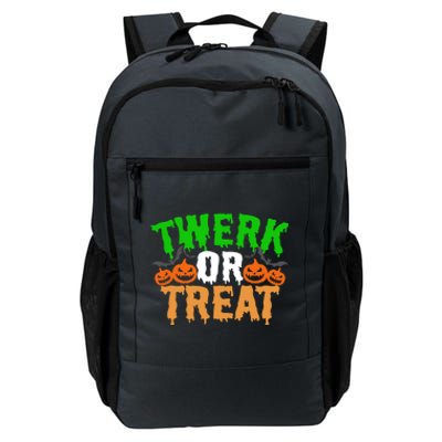 Twerk Or Treat Funny Halloween Trick Or Treat Daily Commute Backpack