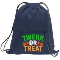 Twerk Or Treat Funny Halloween Trick Or Treat Sweatshirt Cinch Pack Bag