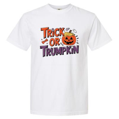 Trick Or Trumpkin Make Halloween Great Again Pro Trump 2024 Garment-Dyed Heavyweight T-Shirt