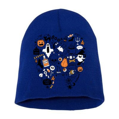 Trick Or Teeth Dental Squad Funny Dentist Halloween Costumes Gift Short Acrylic Beanie