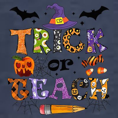 Trick Or Teach Funny Teacher Halloween Costume  Wo T-Shirt