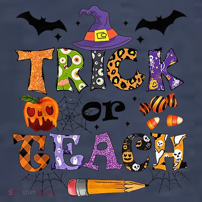 Trick Or Teach Funny Teacher Halloween Costume  Wo T-Shirt