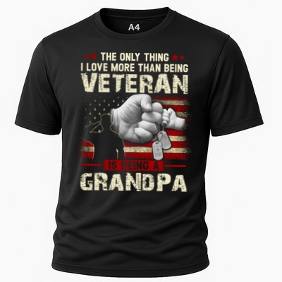 The Only Thing I Love More Than Being A Veteran Grandpa Performance Shirt