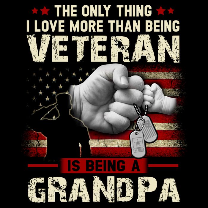 The Only Thing I Love More Than Being A Veteran Grandpa 16 in Basic Backpack