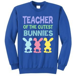 Teacher Of The Cutest Bunnies Easter Teacher Bunny Students Gift Sweatshirt