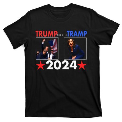 Trump Or The Tramp 2024 Vote For Trump Trump Vance 2024 T-Shirt