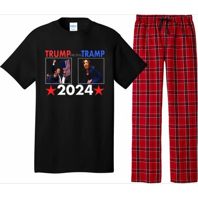 Trump Or The Tramp 2024 Vote For Trump Trump Vance 2024 Pajama Set