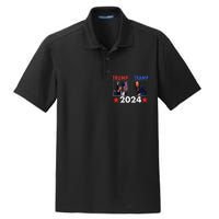 Trump Or The Tramp 2024 Vote For Trump Trump Vance 2024 Dry Zone Grid Polo