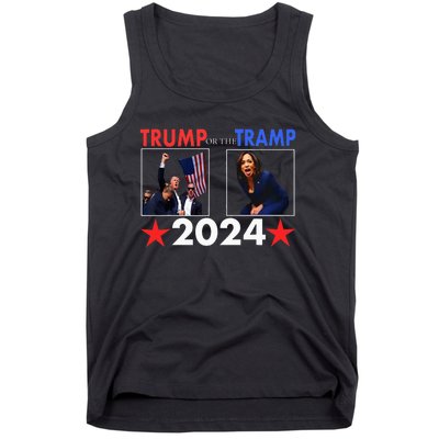 Trump Or The Tramp 2024 Vote For Trump Trump Vance 2024 Tank Top