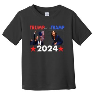 Trump Or The Tramp 2024 Vote For Trump Trump Vance 2024 Toddler T-Shirt