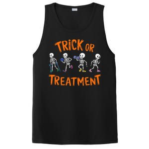 Trick Or Treatment Pt Physical Therapy Therapist Halloween PosiCharge Competitor Tank