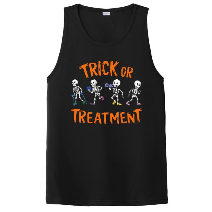 Trick Or Treatment Pt Physical Therapy Therapist Halloween PosiCharge Competitor Tank